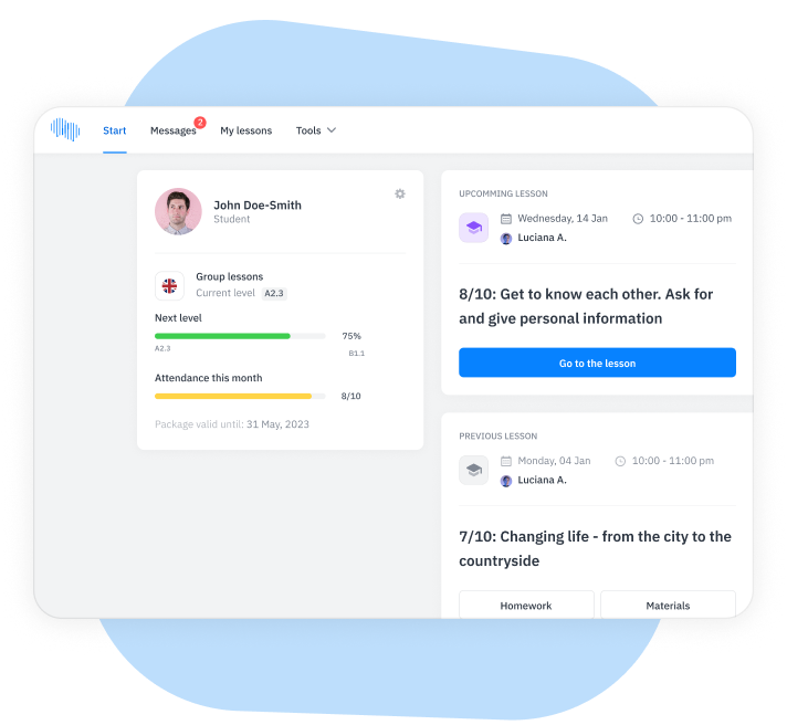 Monitoring the progress of learning
